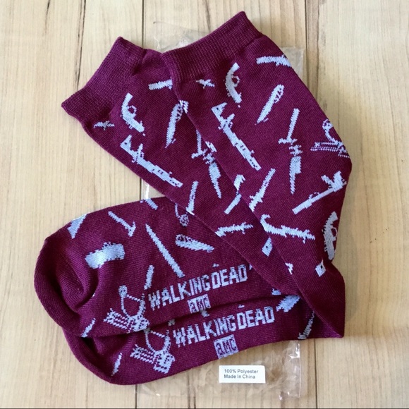 NWT The Walking Dead ‘Weapons Business’ Socks! - Picture 5 of 5